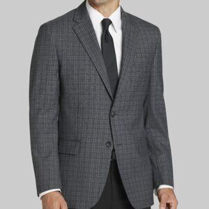 NEW Jos. A. Bank Traditional Fit Small Plaid Sportcoat Blazer 60R